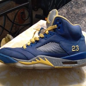 Air Jordan 5 Retri 'Laney' 2019 Varsity Royal #CD2720-400